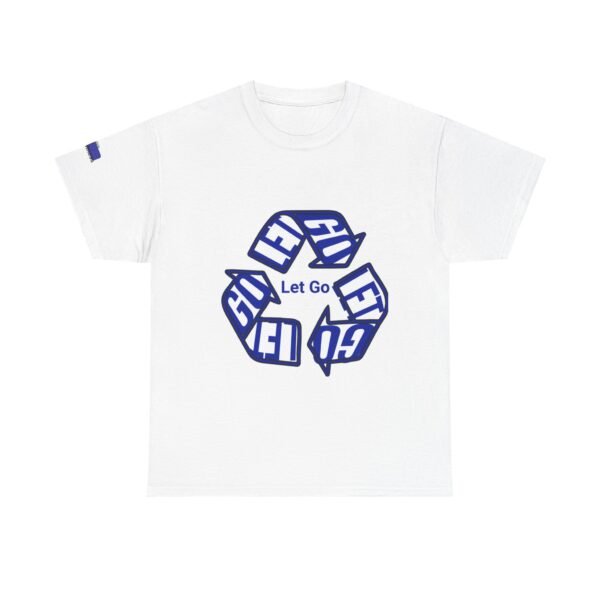 T‑Shirt — Blue 'Let Go'