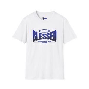 Blessed Inspirational Tee with Halo Design