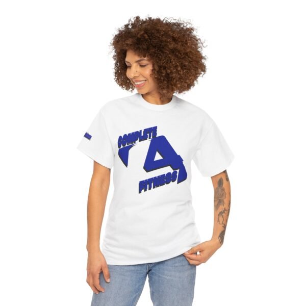 Complete 4 Fitness T‑Shirt , Bold Blue Logo